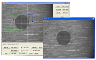 Alignment software with 2 cameras
